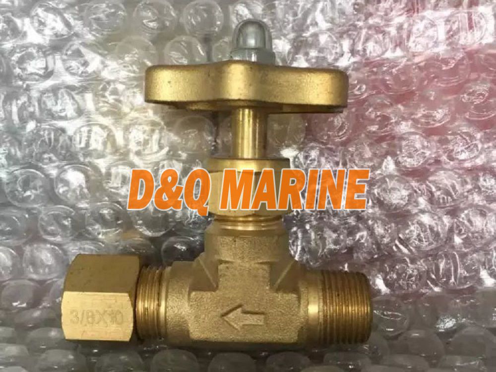 Brass Needle Valve with Ring Joint Nut and Male Thread
