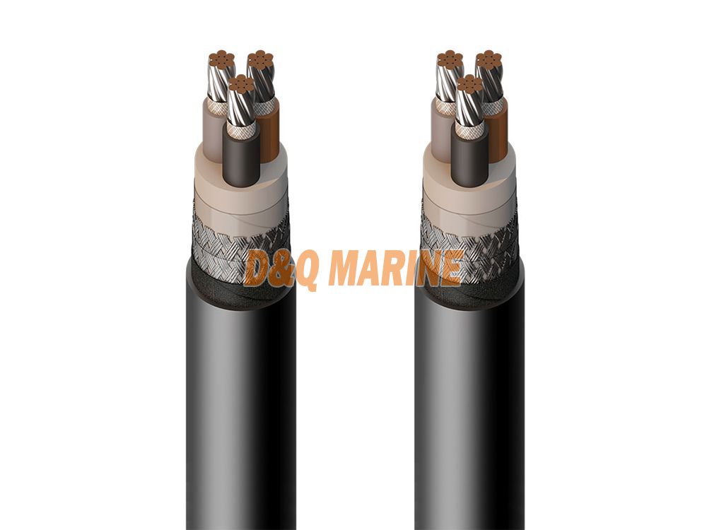 CY8X SC Halogen-free shipboard power cable