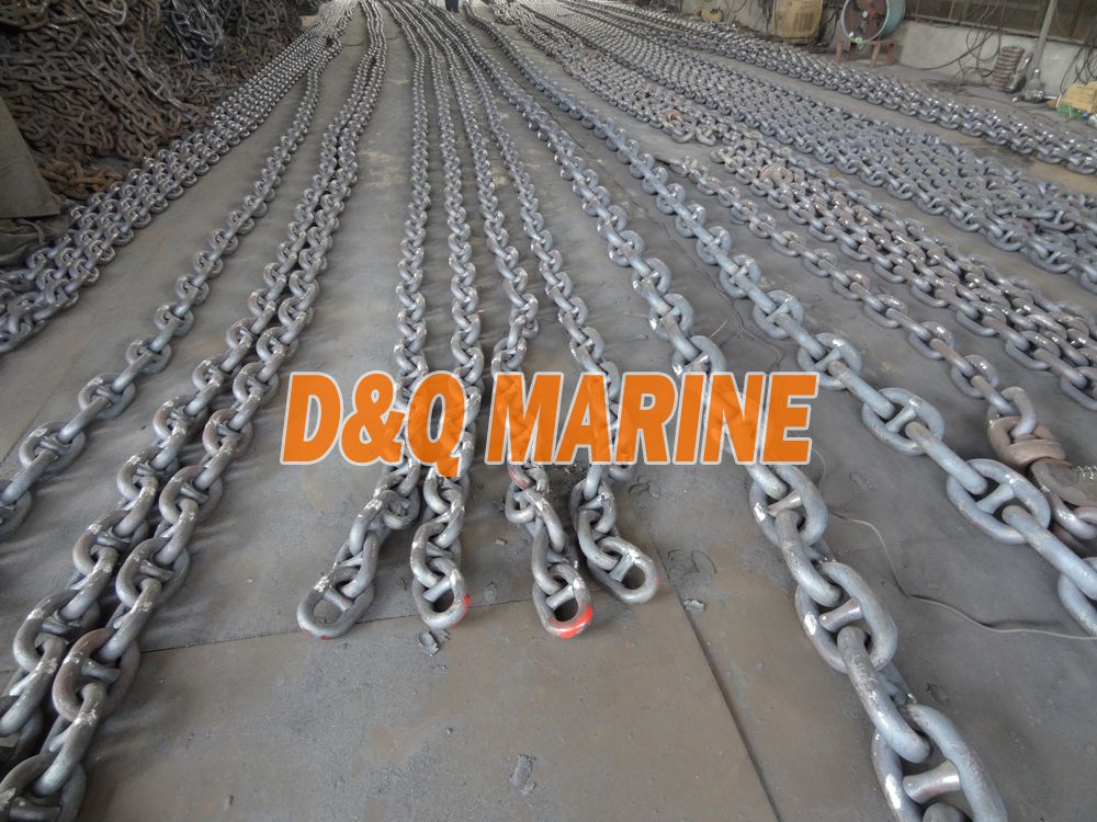 Grade 3 50mm Stud Link Anchor Chain