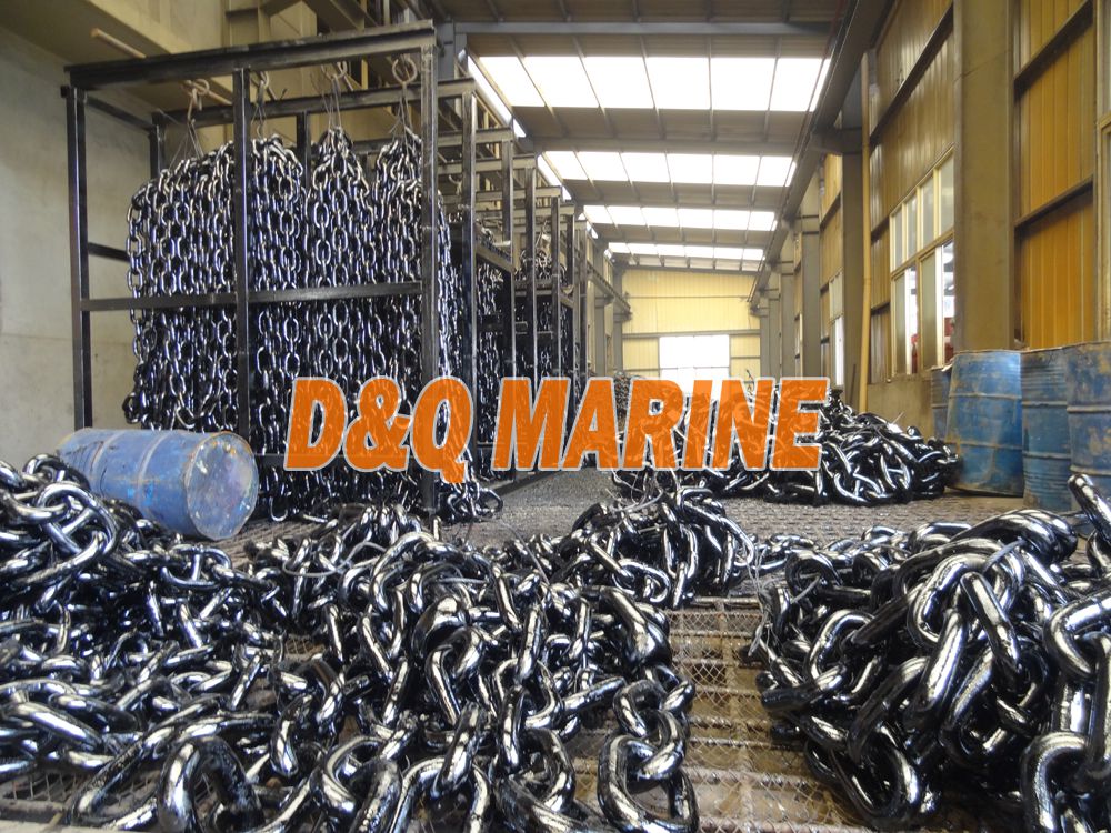 Grade 3 58mm Stud Link Anchor Chain