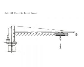 16T Electric Hoist Crane