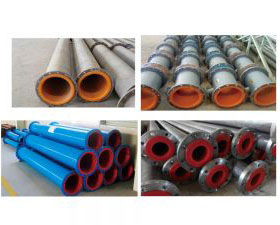 Polyurethane Rubber Lined Pipes